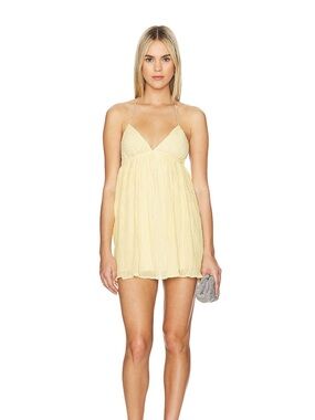 graciela off shoulder dress in cream more to come More To Come Graciela Off Shoulder Dress In Cream